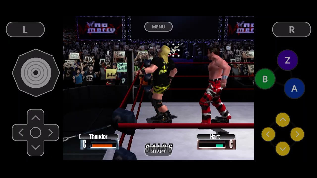 #WWFNoMercyN64 - Thunder vs. Owen Hart