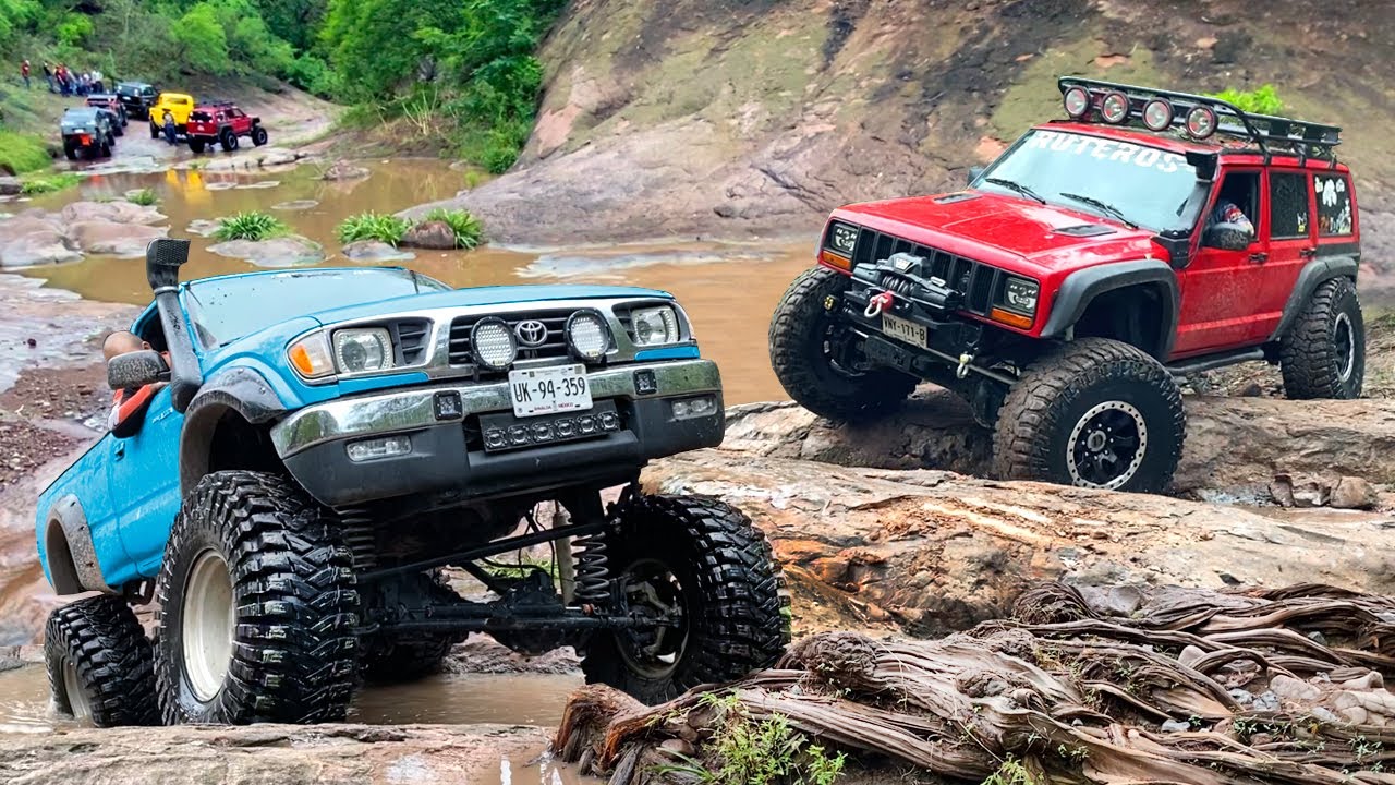 La Ruta Off Road mas Extrema de México | Las Raices | #d21 #tacoma #cherokee #ranger #4x4 #offroad