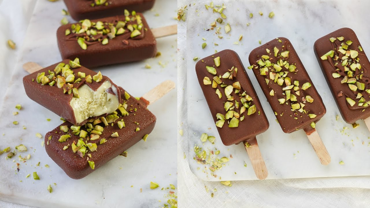 Recette Glace Pistache chocolat !