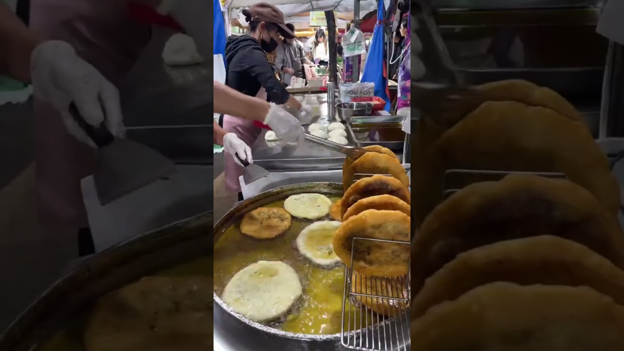Set up a stall and sell 1,000 scallion pancakes every day!