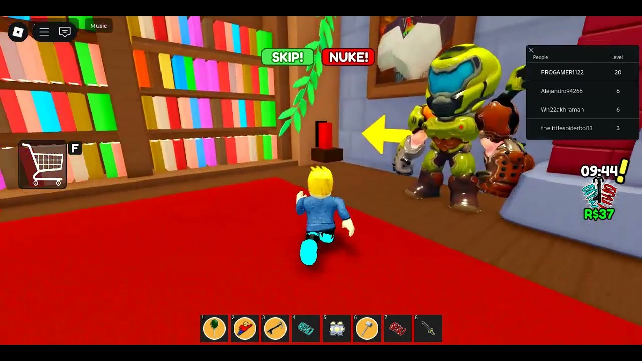 ESCAPE THE TOY STEALER ON ROBLOX.