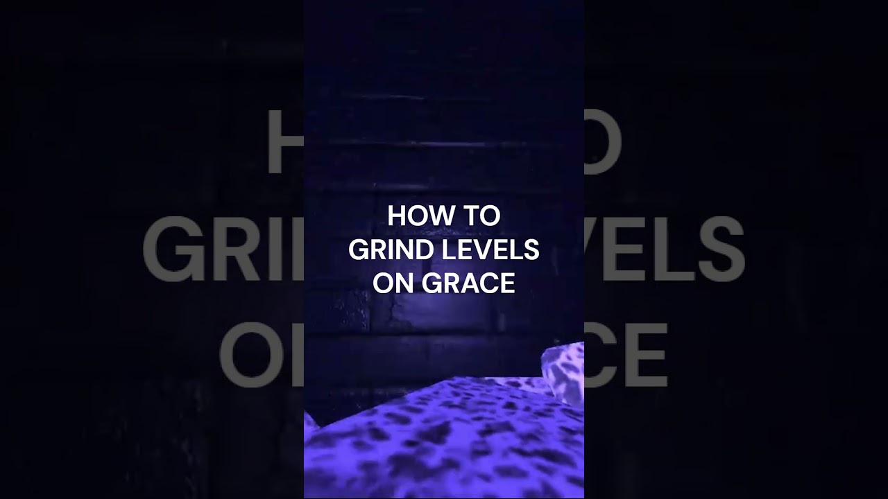 Grace Easy Way to Grind Levels! #grace #roblox #shorts