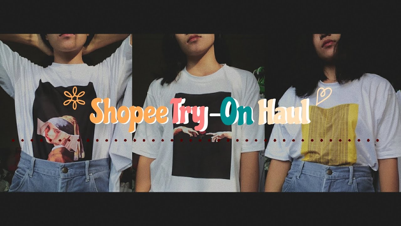 Shopee Try-On Haul | clothes 💕