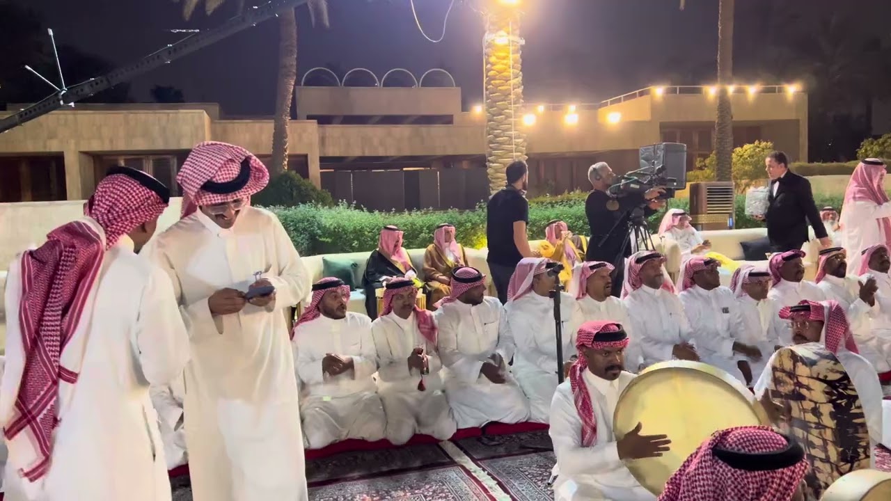 سامري فرقة الراية حمام يالي بالبساتين حفل زواج الامير فيصل بن بندر بن خالد الفيصل ..