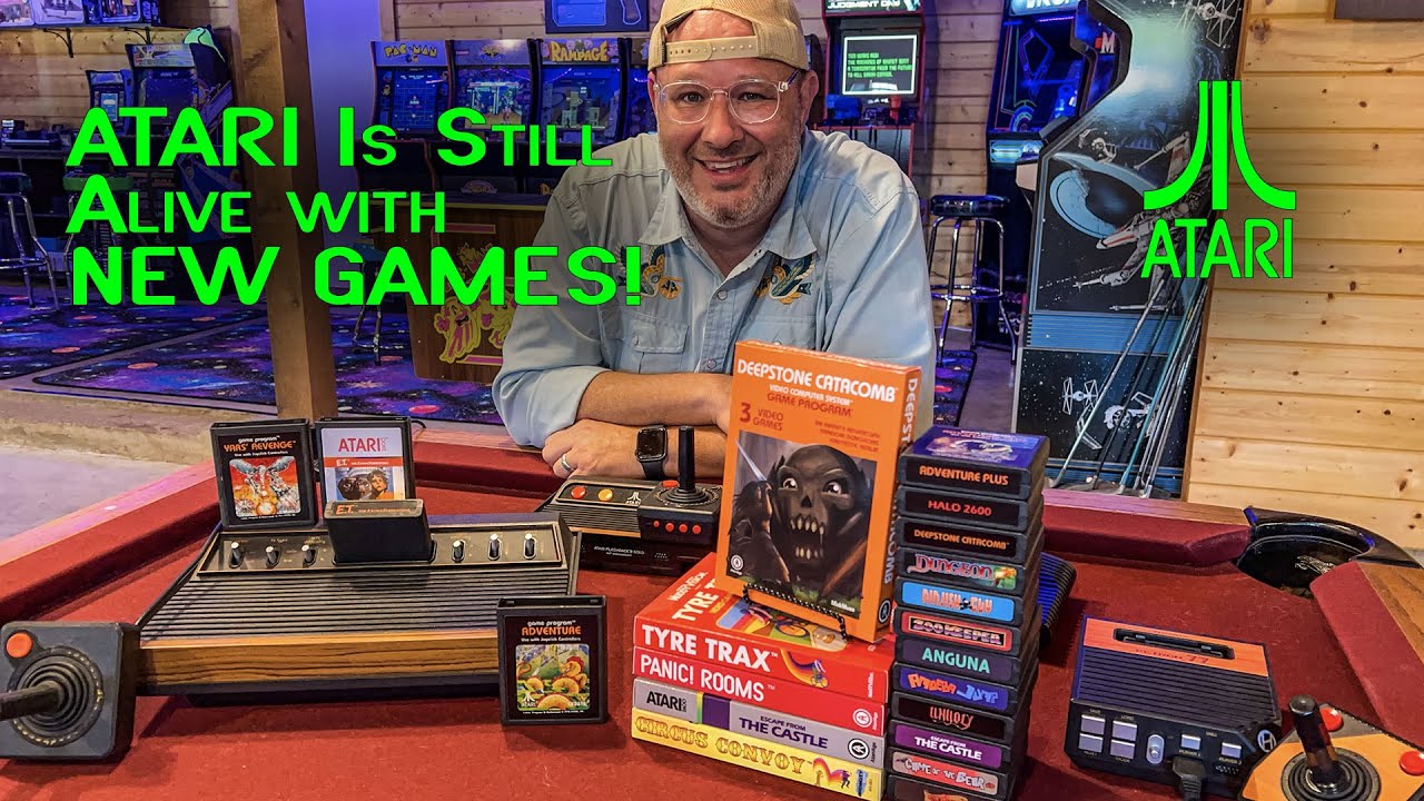 5 Ways to Play ATARI Games NOW! 👾🕹 The Atari 2600 is Alive and Well with NEW GAMES.