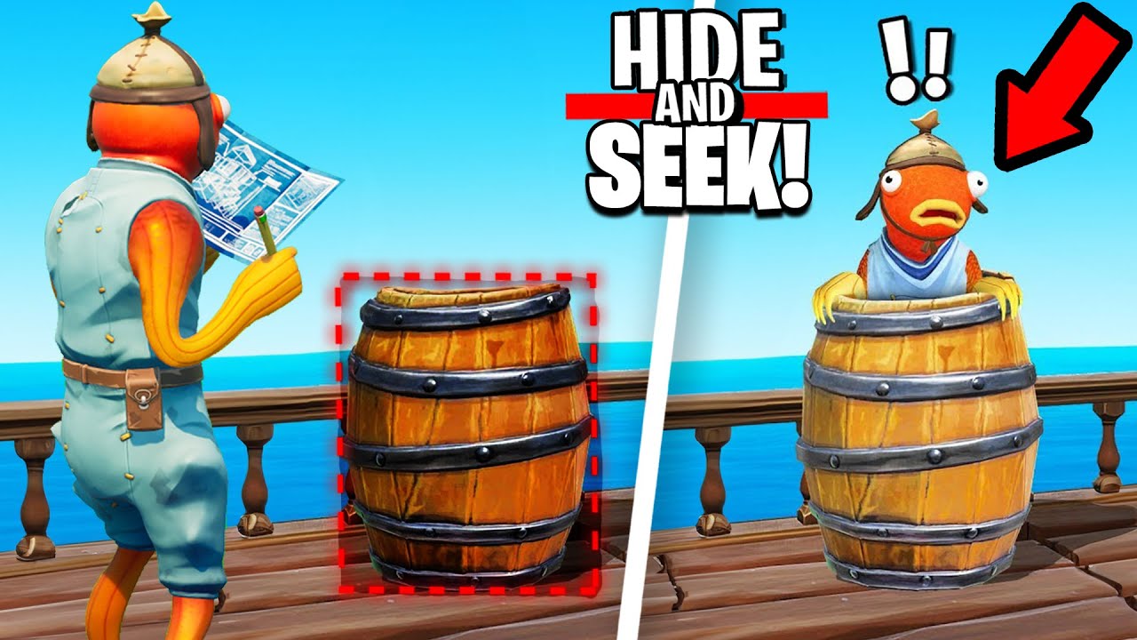 Hide and Seek aber jeder BAUT sein VERSTECK! (UNMÖGLICH!)