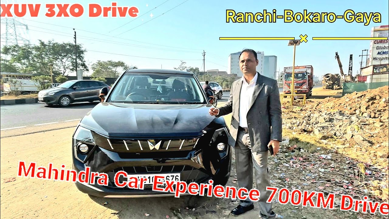 Mahindra XUV3XO Experience || Ranchi to Bokaro to Gaya Drive || XUV3XO vs NEXON || Mahindra Car 