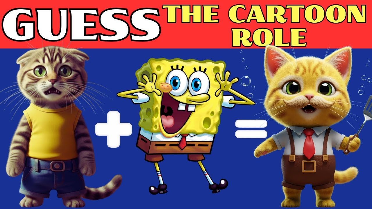 14 ROLES: 😺 Guess the Cartoon Role from the 90s and 2000s (Quiz)