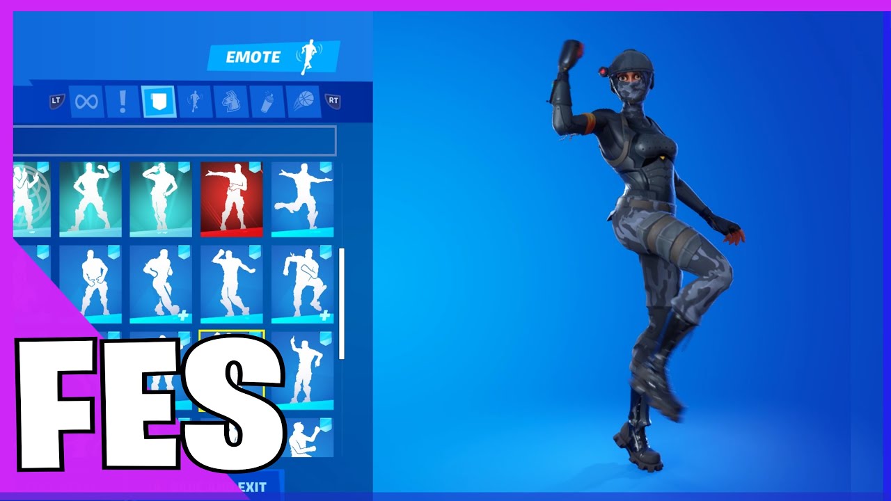 Fortnite Elite Agent With all my Fortnite Dances & Emotes!