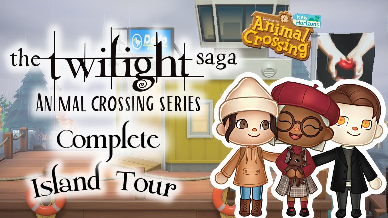 Twilight Saga Island Tour | Citycore Island | Dream Address | Animal Crossing New Horizons // ACNH