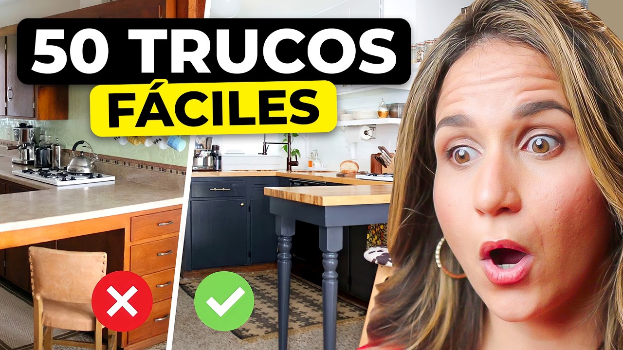 50 MEJORES TRUCOS PARA QUE TU CASA SE VEA DE LUJO 😱 Decoración Elegante al Instante