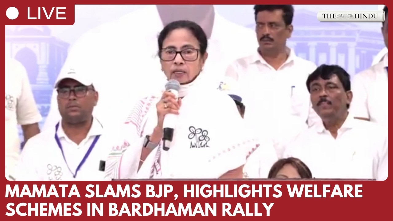 Mamata Banerjee campaigns in Bardhaman, highlights welfare schemes and attacks BJP