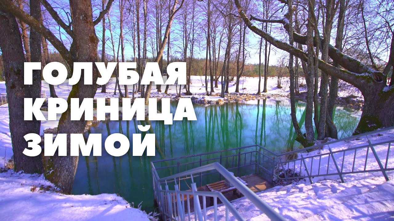 Славгородская Голубая криница зимой
