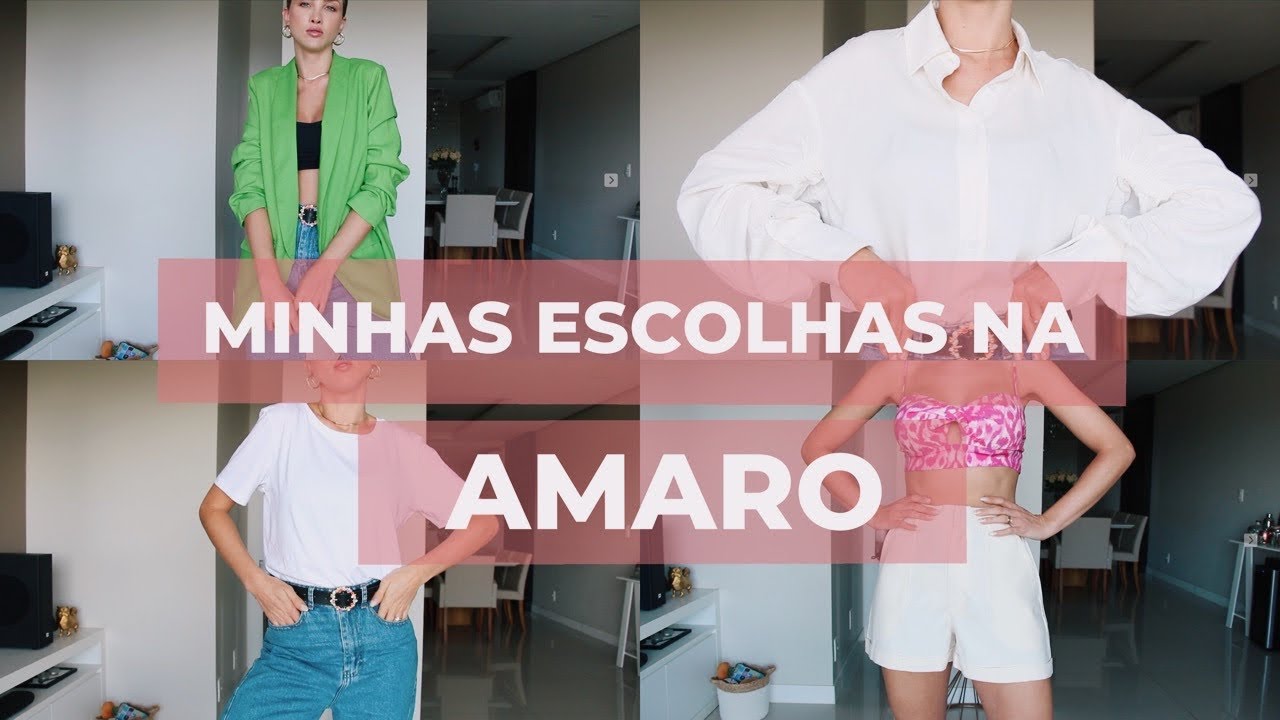 MINHAS COMPRAS NA AMARO 💸