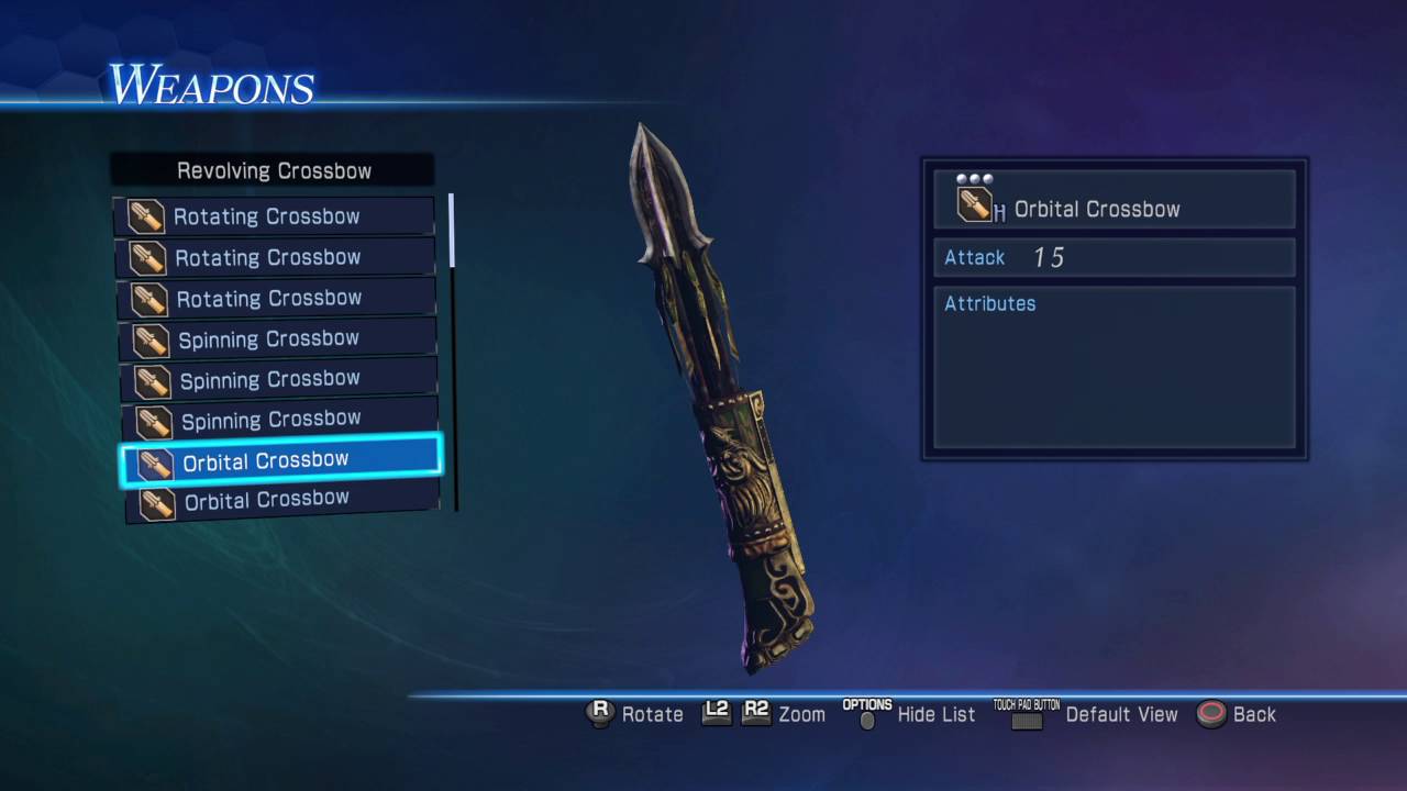 Dynasty Warriors 8 Empires All Weapons