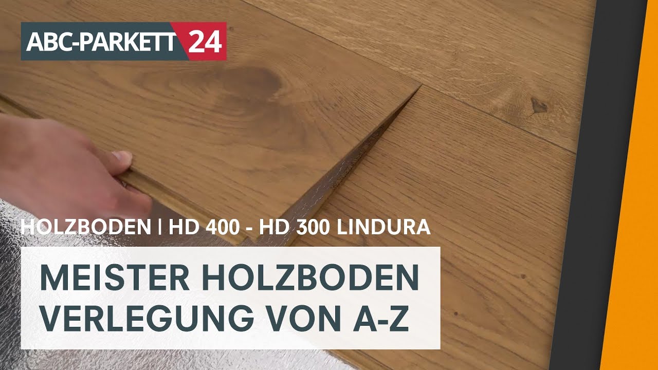 Meister Lindura HD 400 | HD 300 selber verlegen