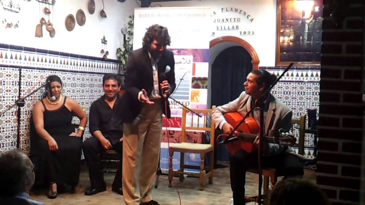 Flamenco. Antonio Reyes con la guitarra de Manuel Jero, fandangos que quitan el sentio.