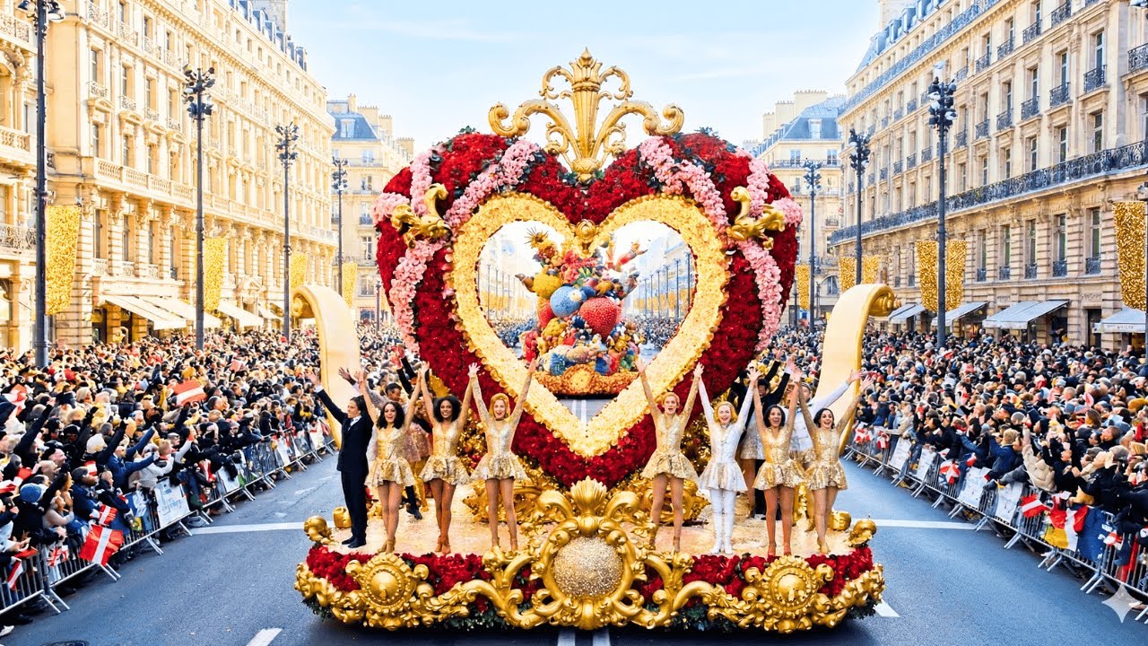 Paris Welcomes 2026 🇫🇷 | New Year Parade with 150 Giant Floats, Fireworks & Pure Celebration (4K)
