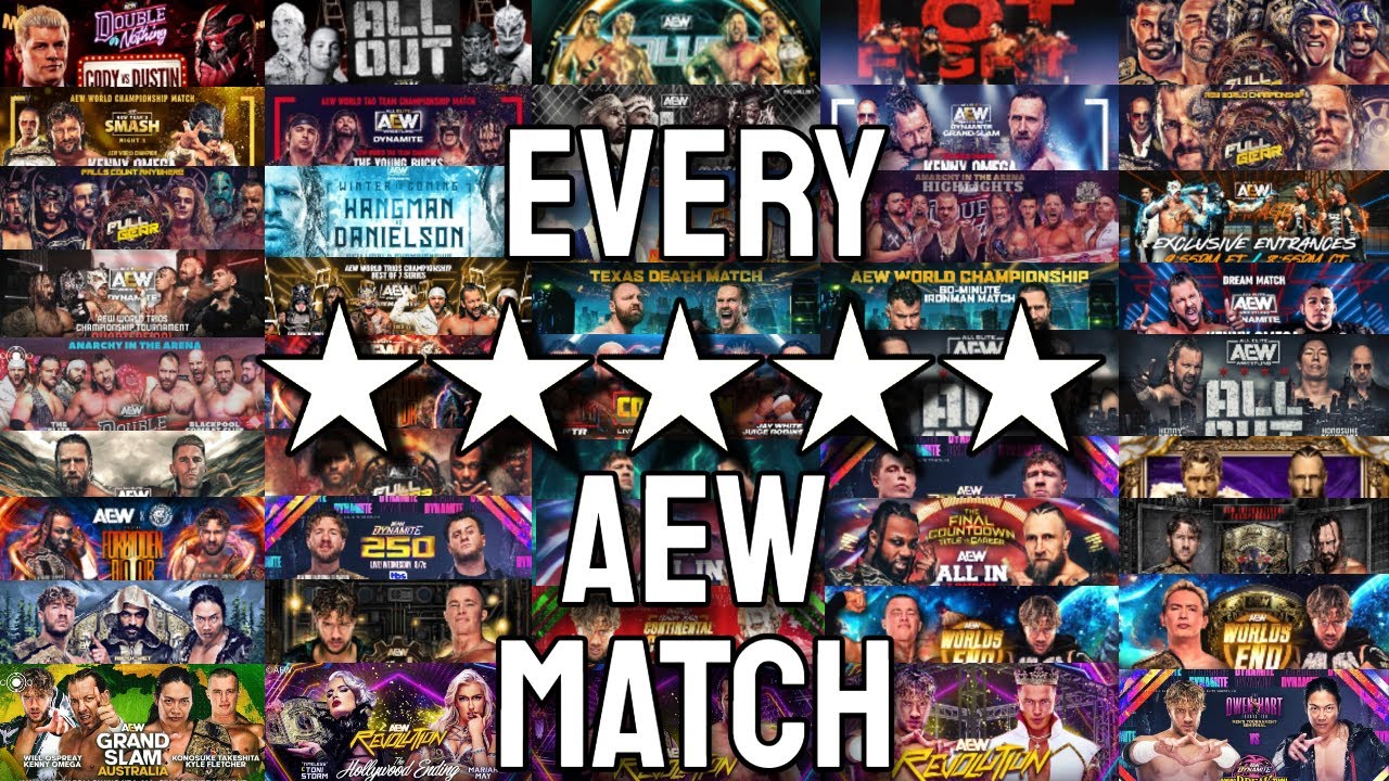 Every AEW 5 Star Match (2019-2025)