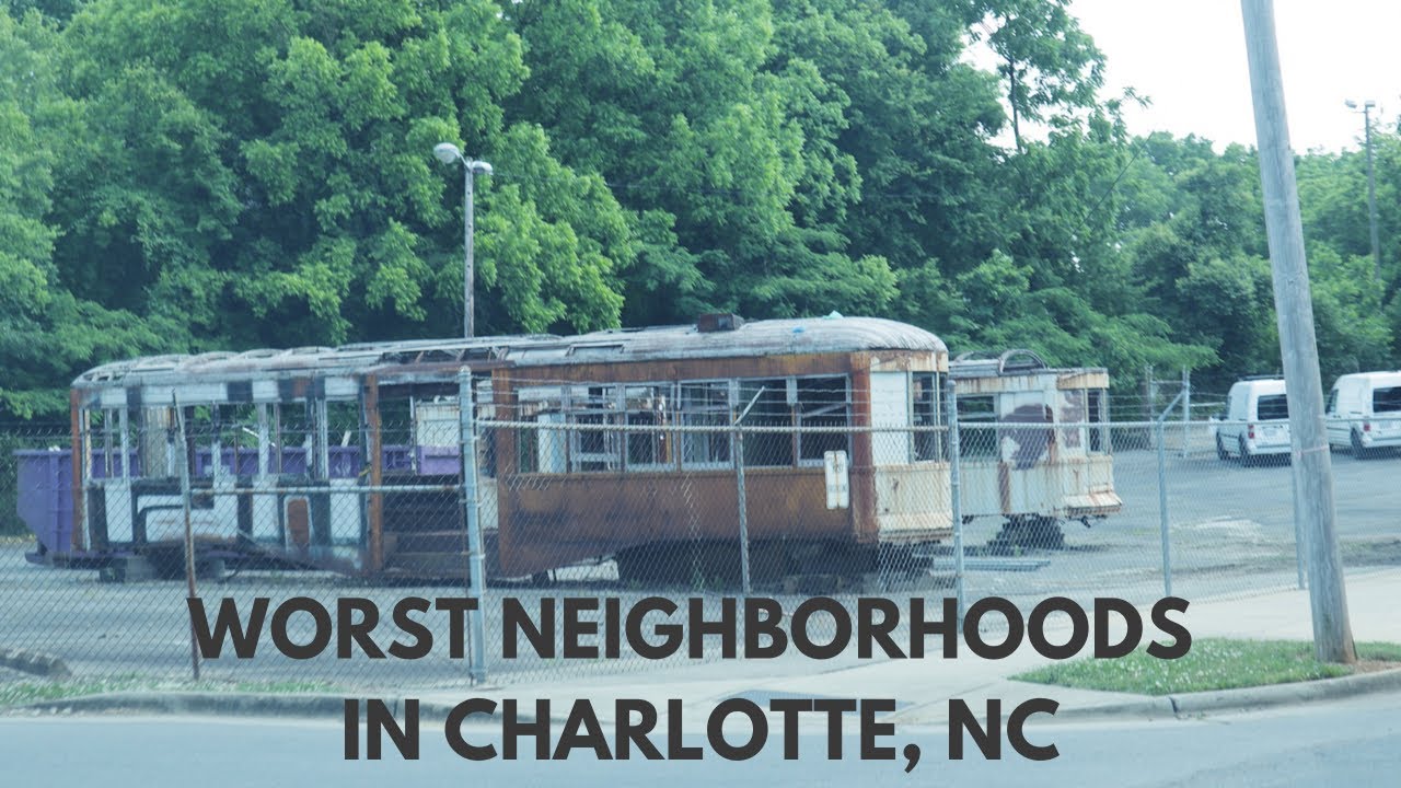 WE DROVE THROUGH SOME OF THE WORST NEIGHBORHOODS IN CHARLOTTE NC!
