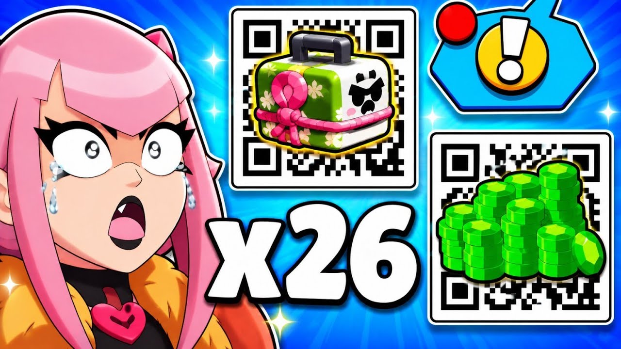 EVERY Working Resource QR Code in Brawl Stars (July 2026) 🔥