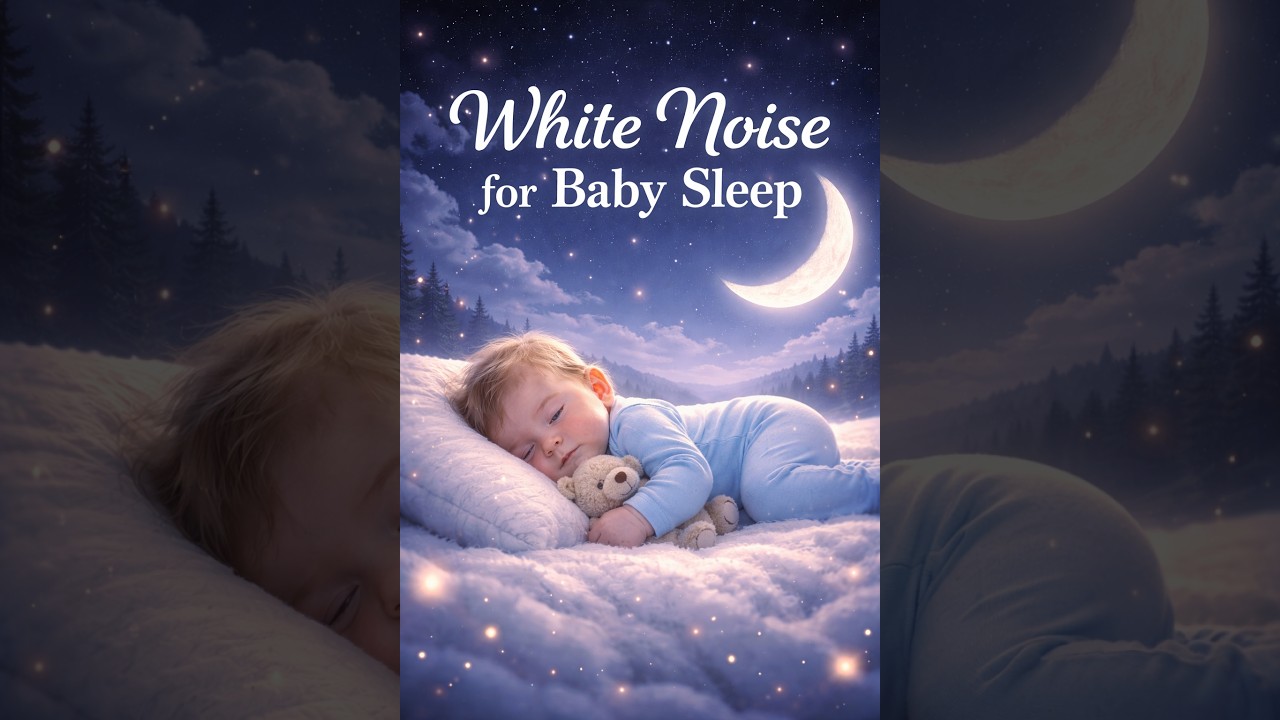 White noise for baby sleep and relaxation / Beli šum za uspavljivanje beba i opuštanje