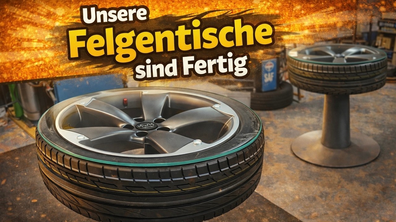Aus alten Felgen wurde DAS hier… 😳🔥