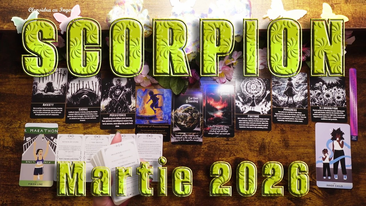 ♏ Scorpion - Martie 2026 ♏ S-a sfarsit cu stresul, incepe progresul! 🎇🎉