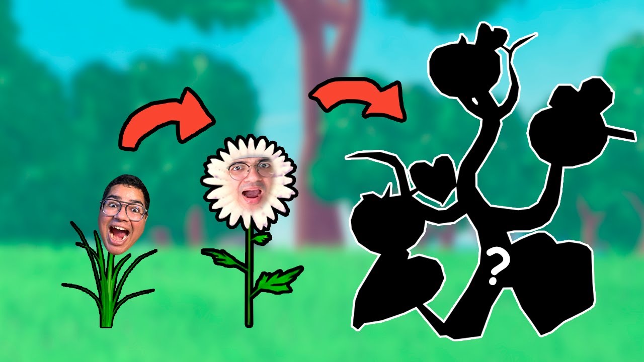 SOMOS UM PEDAÇO DE GRAMA E TEMOS QUE EVOLUIR PARA A PLANTA GIGANTE RARA!