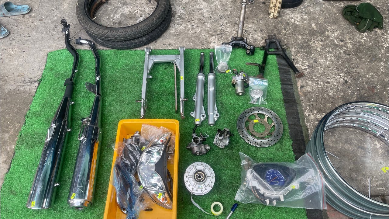 Bô Funeo.Fu 1.Đồng hồ.Ic.Bình xăng đẹp.Vành Zin.
