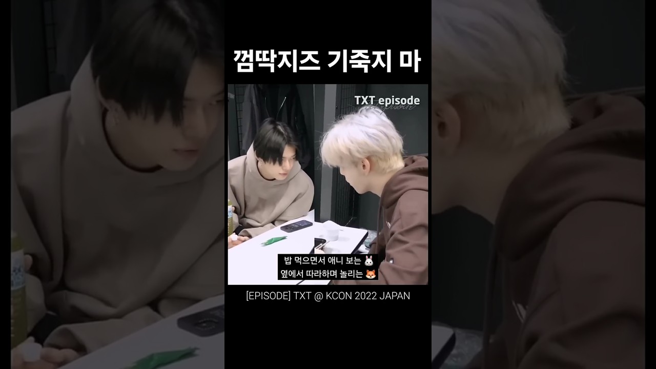 [TXT 껌딱지즈] 숩타쿠와 휴타쿠 놀리는 투바투 갓반인들 (괜찮아 우리 모두 툽타쿠거든 a.k.a. 모타쿠)