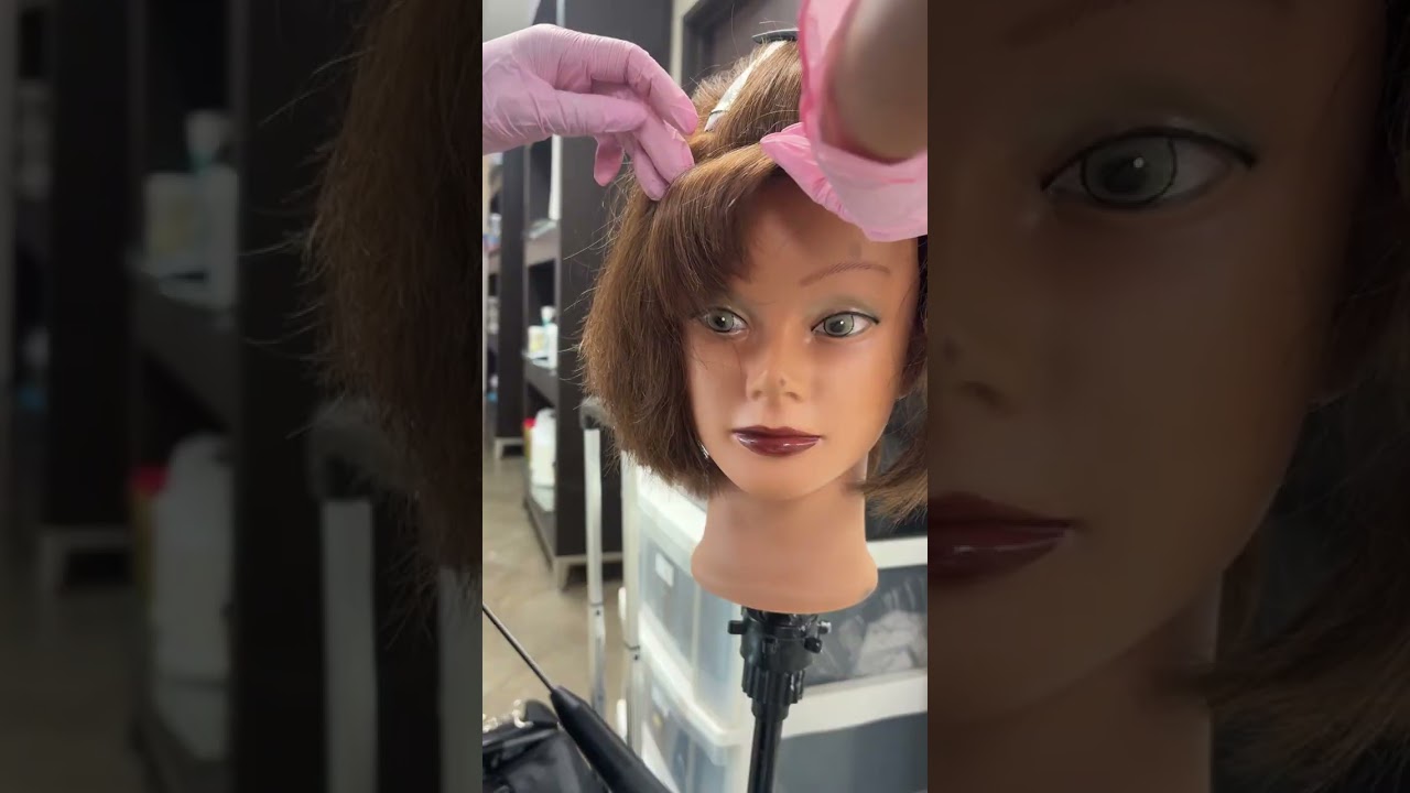 Weaving vs Slicing with Virgin Bleach | My First Time Trying Both in Cosmo School