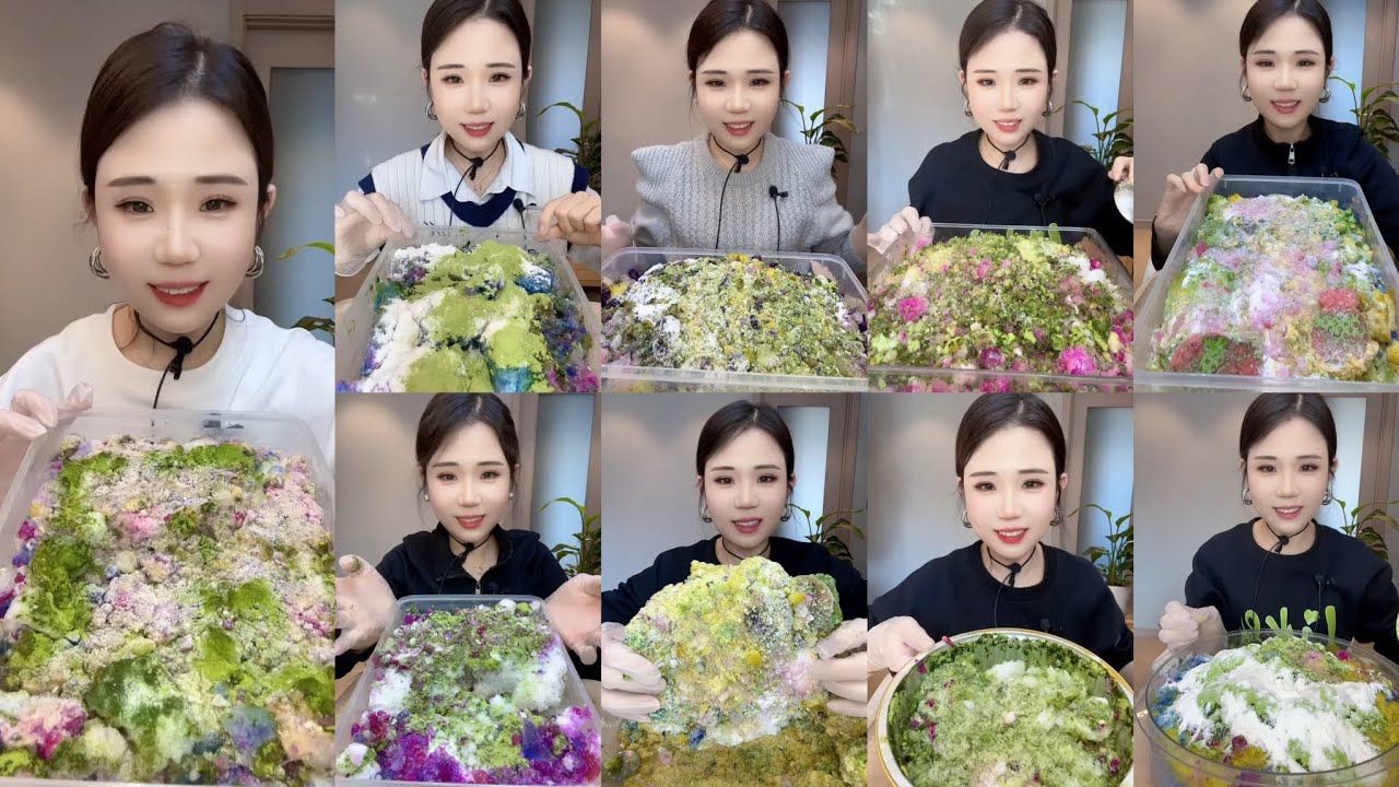YY LEFTOVER MATCHA ICE EATING / YY ICE EATING ASMR