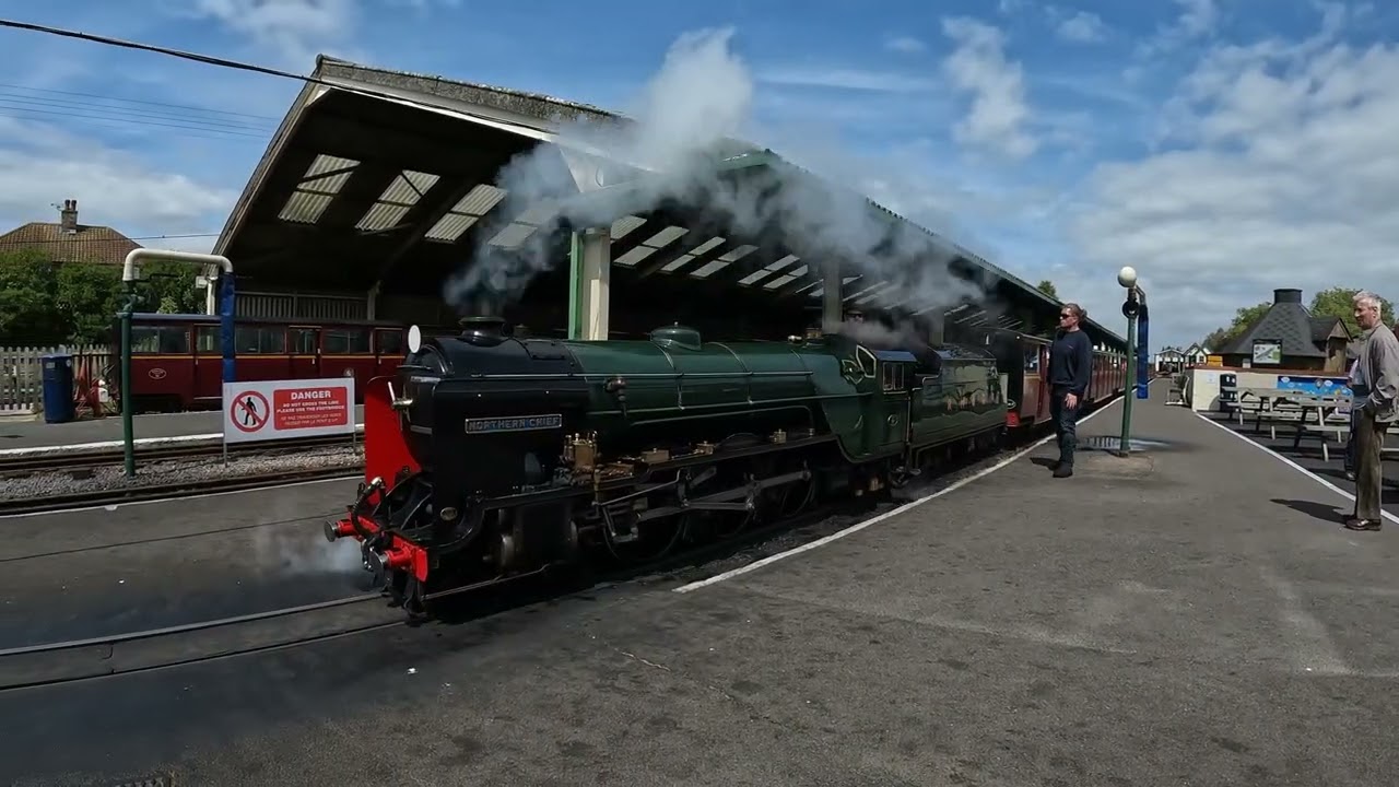 95th Anniversary Gala Preparations & Trains - Romney Hythe & Dymchurch Railway 13/05/2022