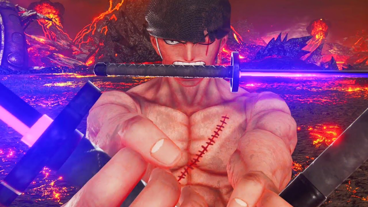 Jump Force - Zoro Haki Awakening Gameplay (1440p 60fps)