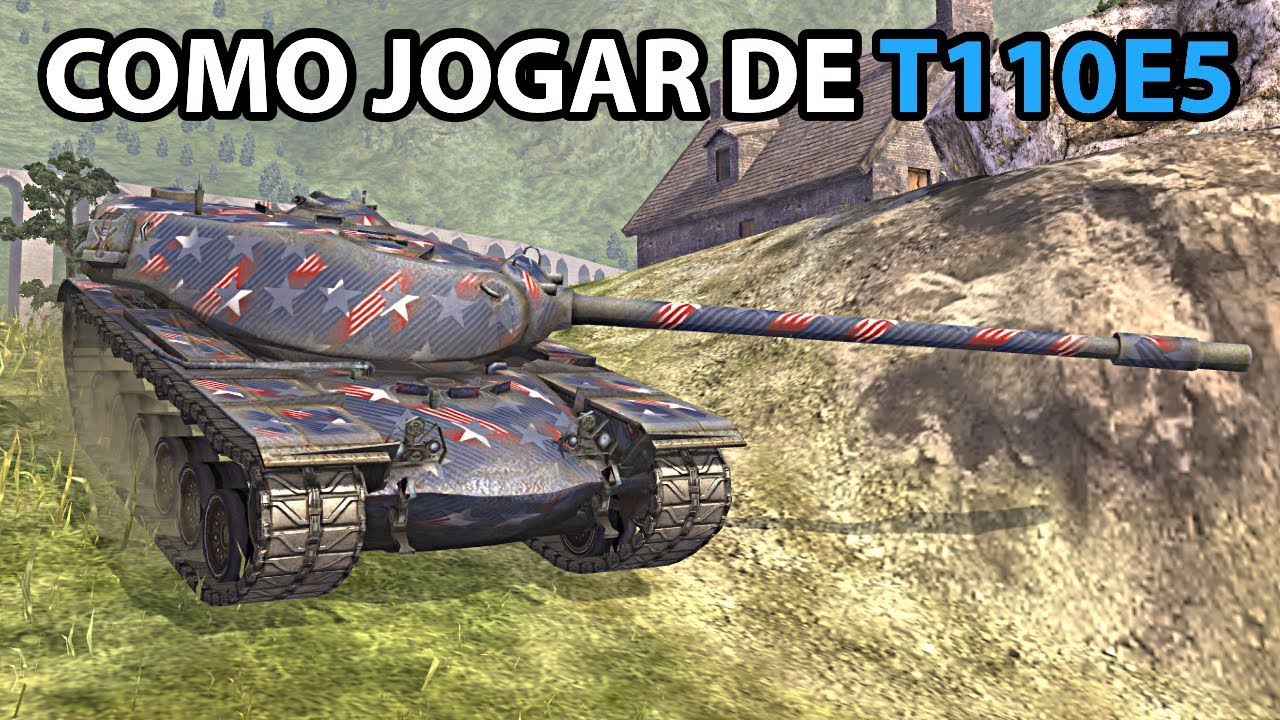 COMO JOGAR DE T110E5 | Guia Completo | World of Tanks Blitz