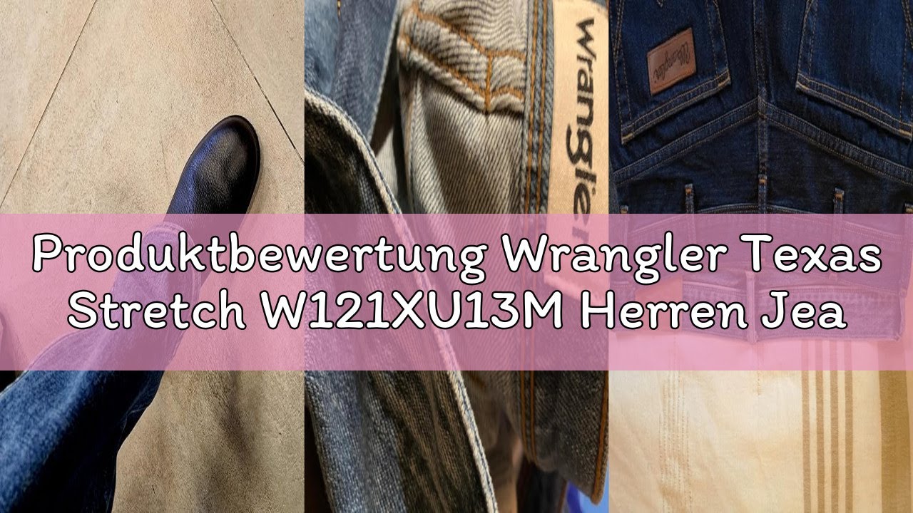 Produktbewertung Wrangler Texas Stretch W121XU13M Herren Jeanshosen/Lang, Karotte (Tapered)