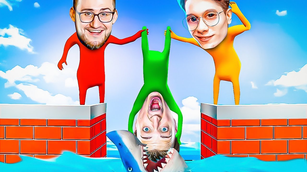 МЕНЯ ЗАТРОИЛИЛИ В GANG BEASTS! ВЫБЕСИЛ ДРУЗЕЙ! ВСЕ ПРОТИВ МЕНЯ!