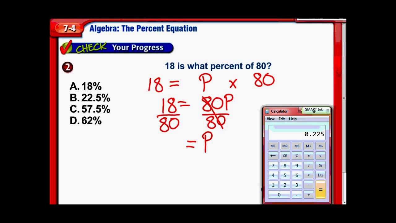The Percent Equation - Middle School Math