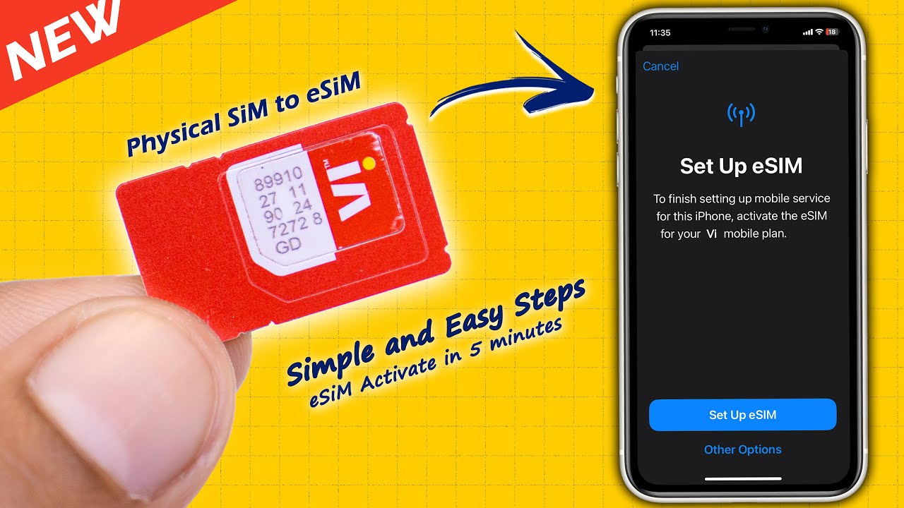 Vi eSiM Activate in 5 Minutes ( Full Process & Easy Steps ) , How to activate Vi esim