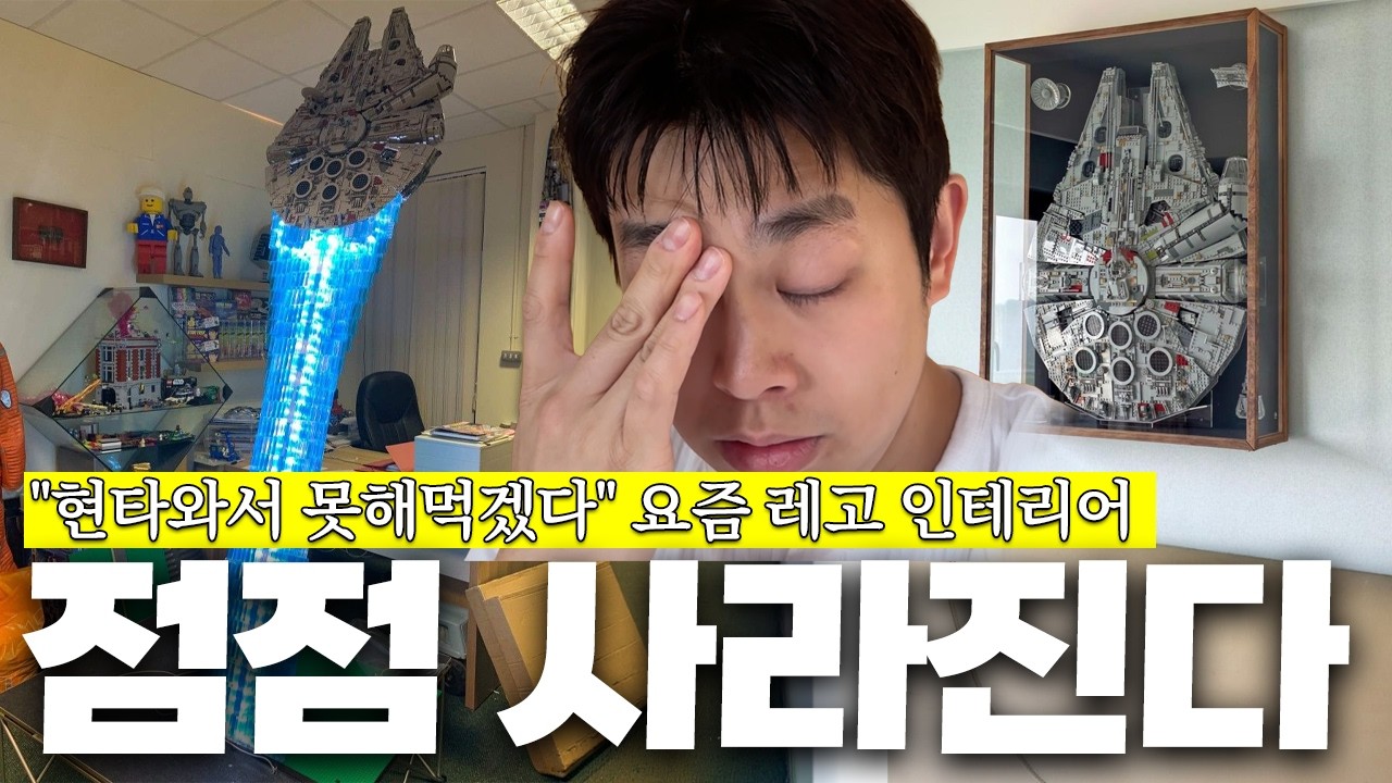 전시도 못한 채 쌓여만 가는 레고 수집 현실