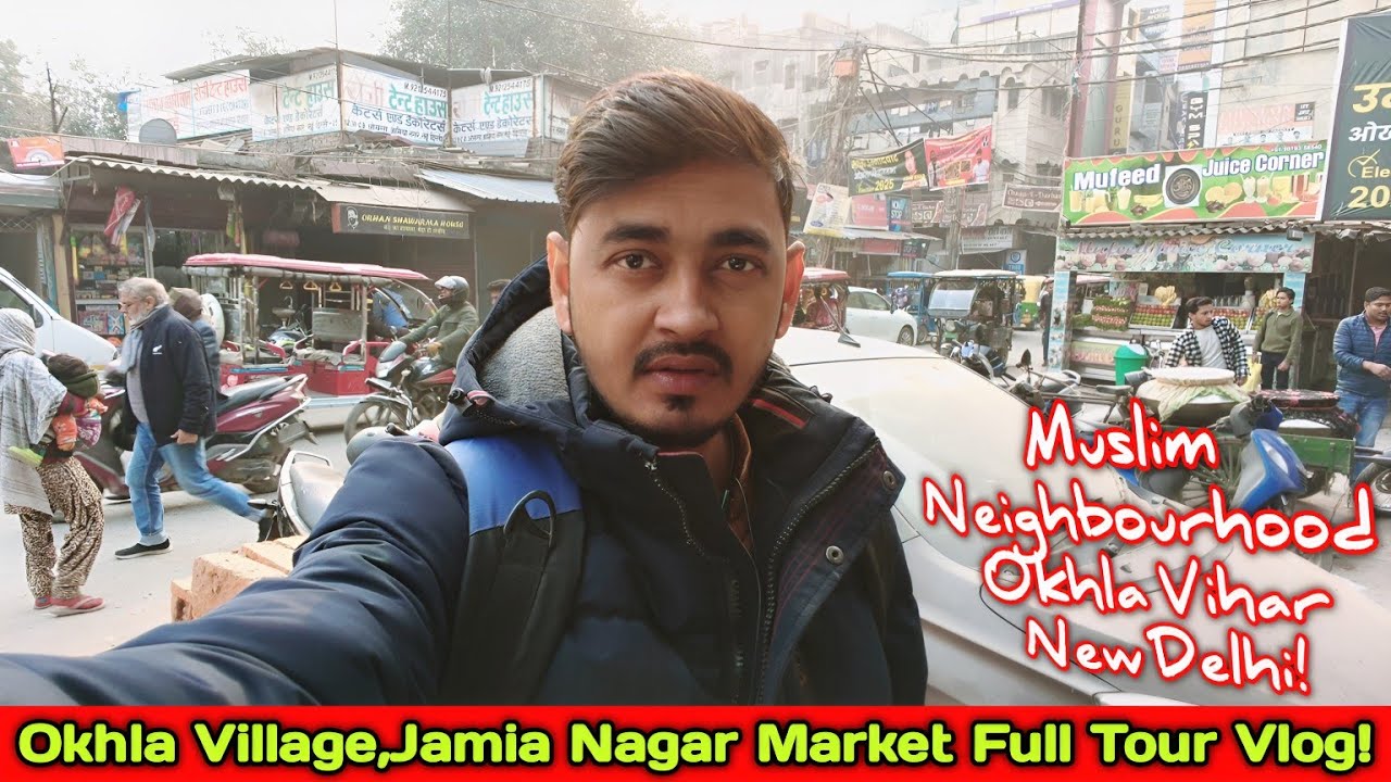 Okhla Village Jamia Nagar Full Tour Vlog ❤️ || Muslim Neighbourhood Okhla Vihar New Delhi 😱