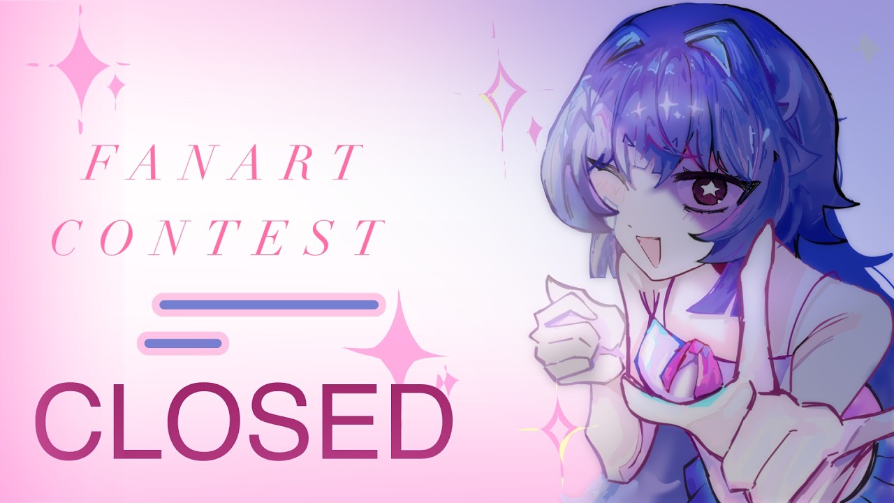 [CLOSED]🌸FANART contest 🌸 #aureliascribblesfanartcon #art #animation #gacha #fanart w