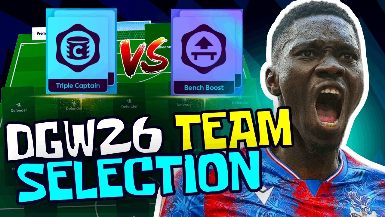 Усиление запасных/Тройной капитан?🚨 | Мой выбор команды для 26-го тура Fantasy Premier League | С...