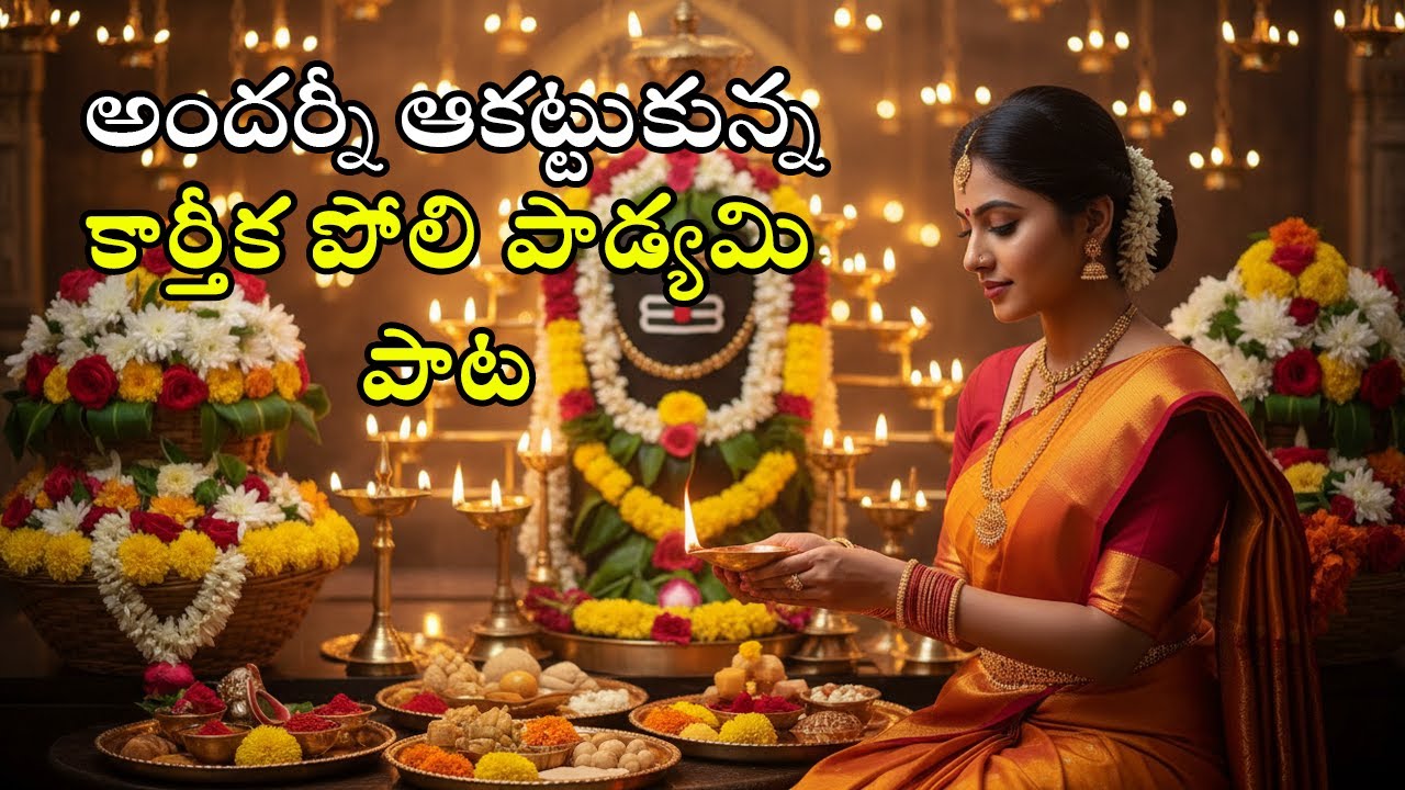 కార్తీక పోలి పాడ్యమి పాట | Kartika Pournami Telugu Devotional Song 2025 #polipadyami