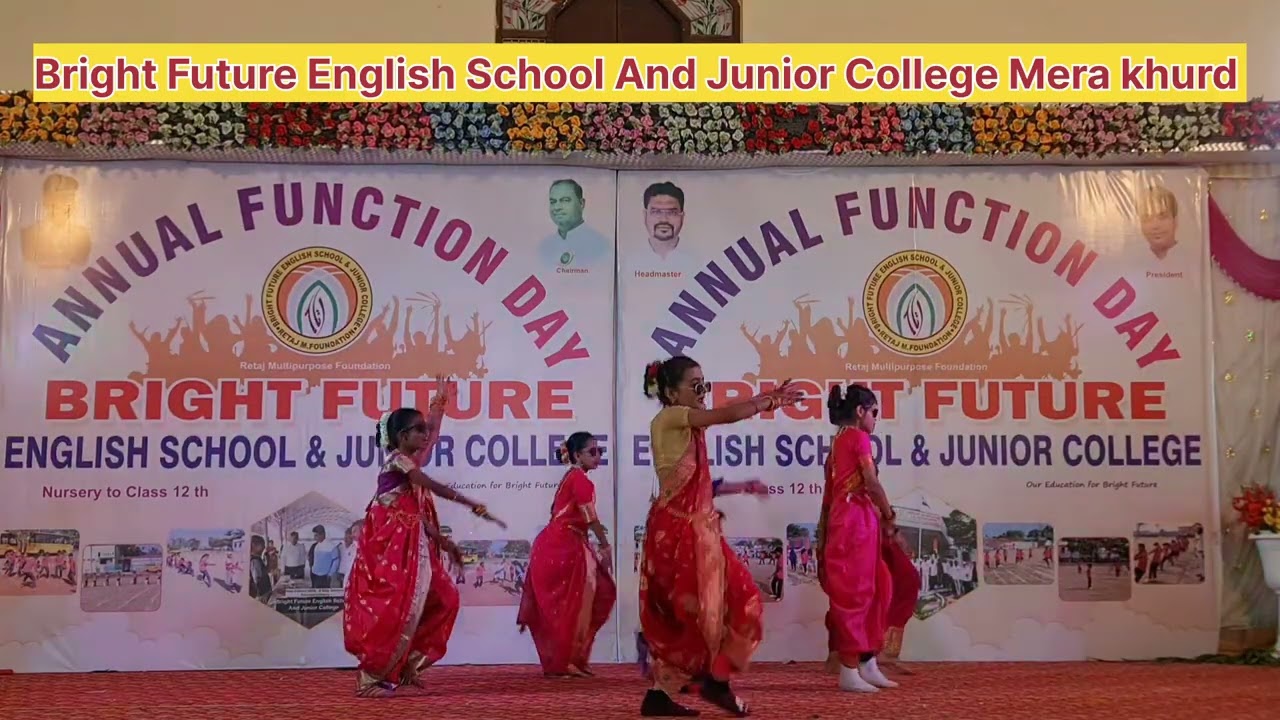 Hindi Marathi Tadka Dance by Bright Future English School and Junior College students. #BFES