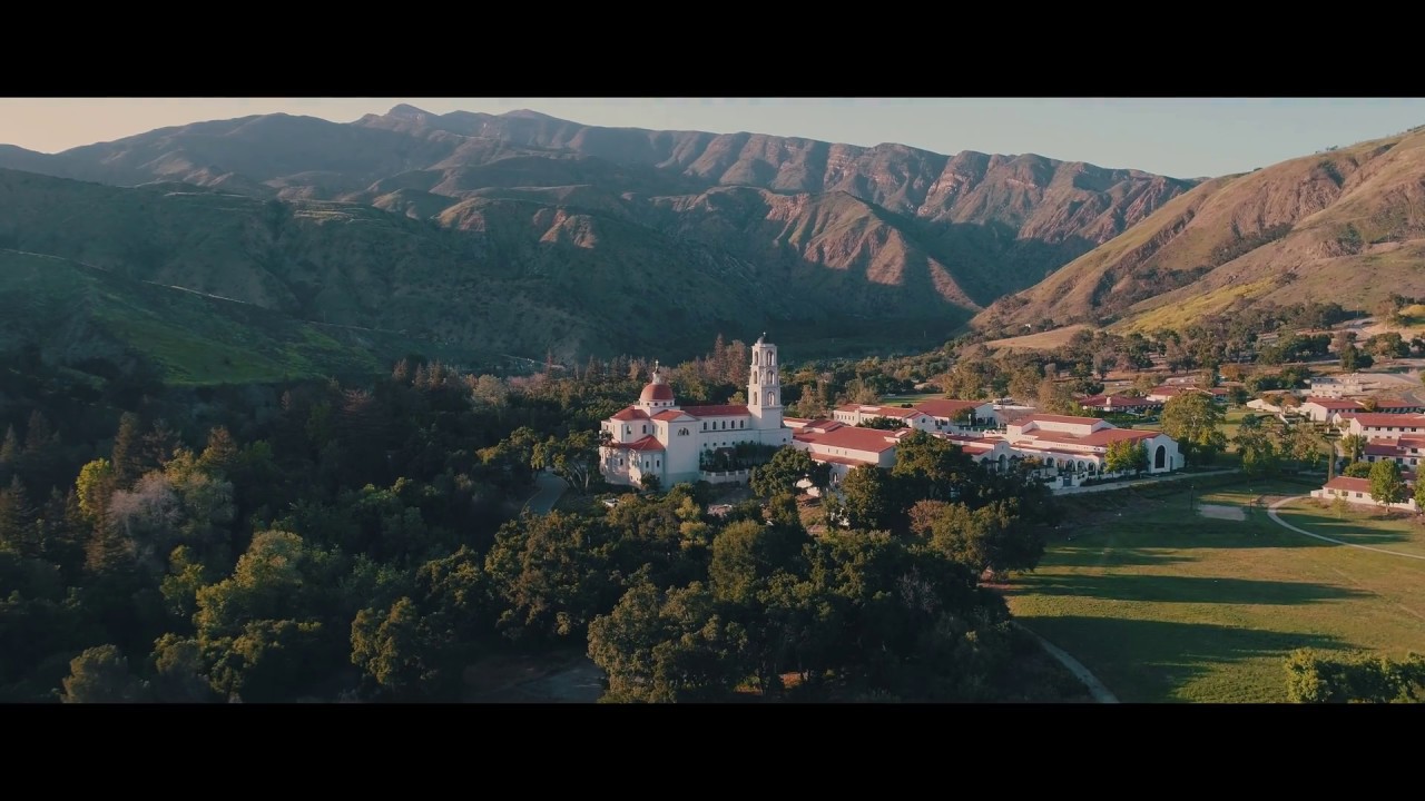 Ojai, California aerial video clips