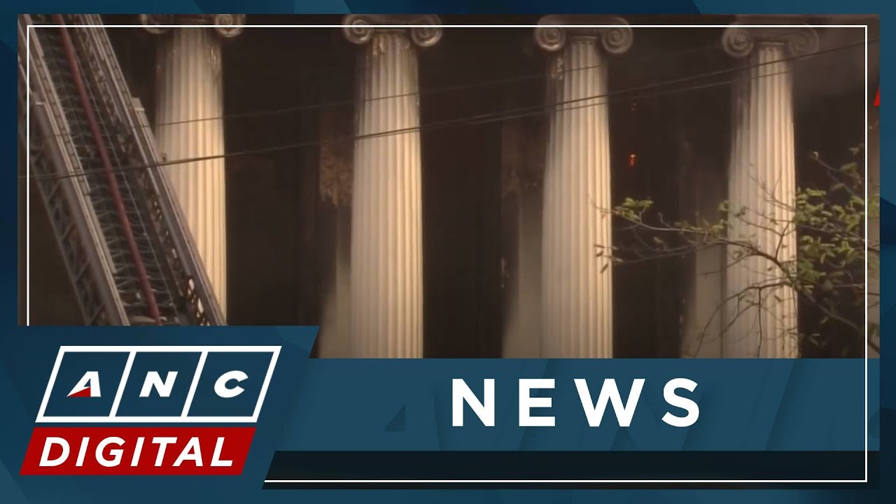 BFP yet to declare fire out at the Manila Central Post Office | ANC