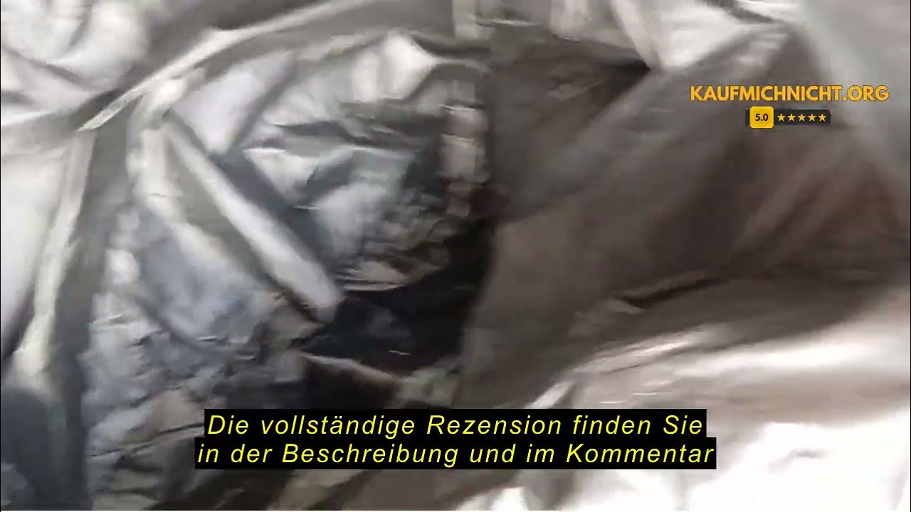 Produktbewertung GADLANE Wasserdichte Dachbox für Autos (mit/ohne Dachträger) mit 4 Gurten, Anti-Rut