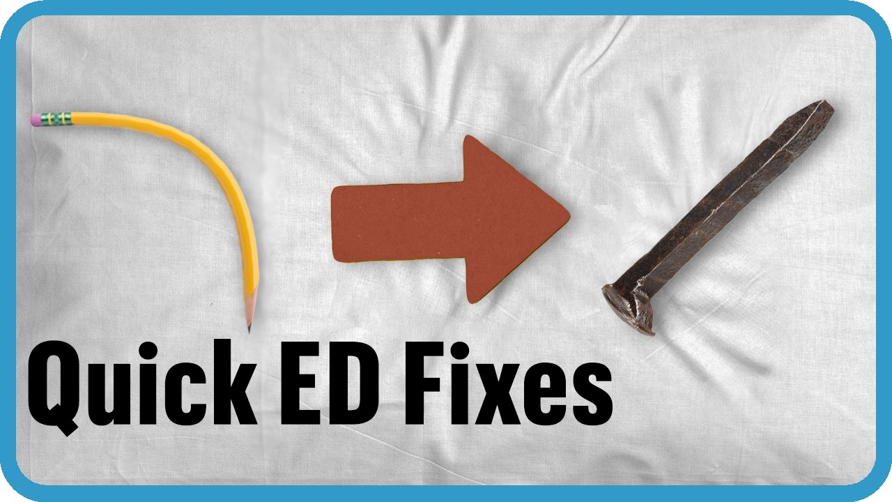 Mental ED Fixes You Can Use Now